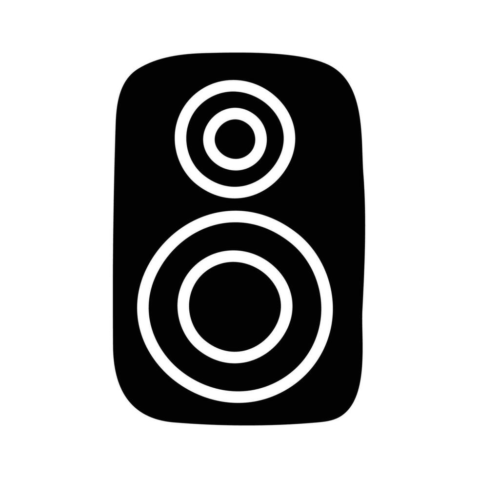 Dj Mixer vector Solid Icon Design illustration. Party and Celebrate Symbol on White background EPS 10 File