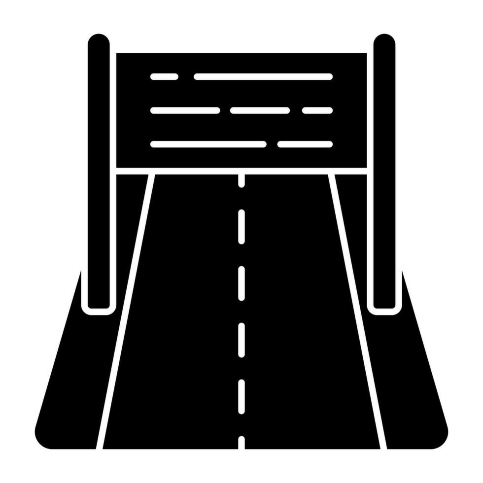 A premium download icon of highway vector