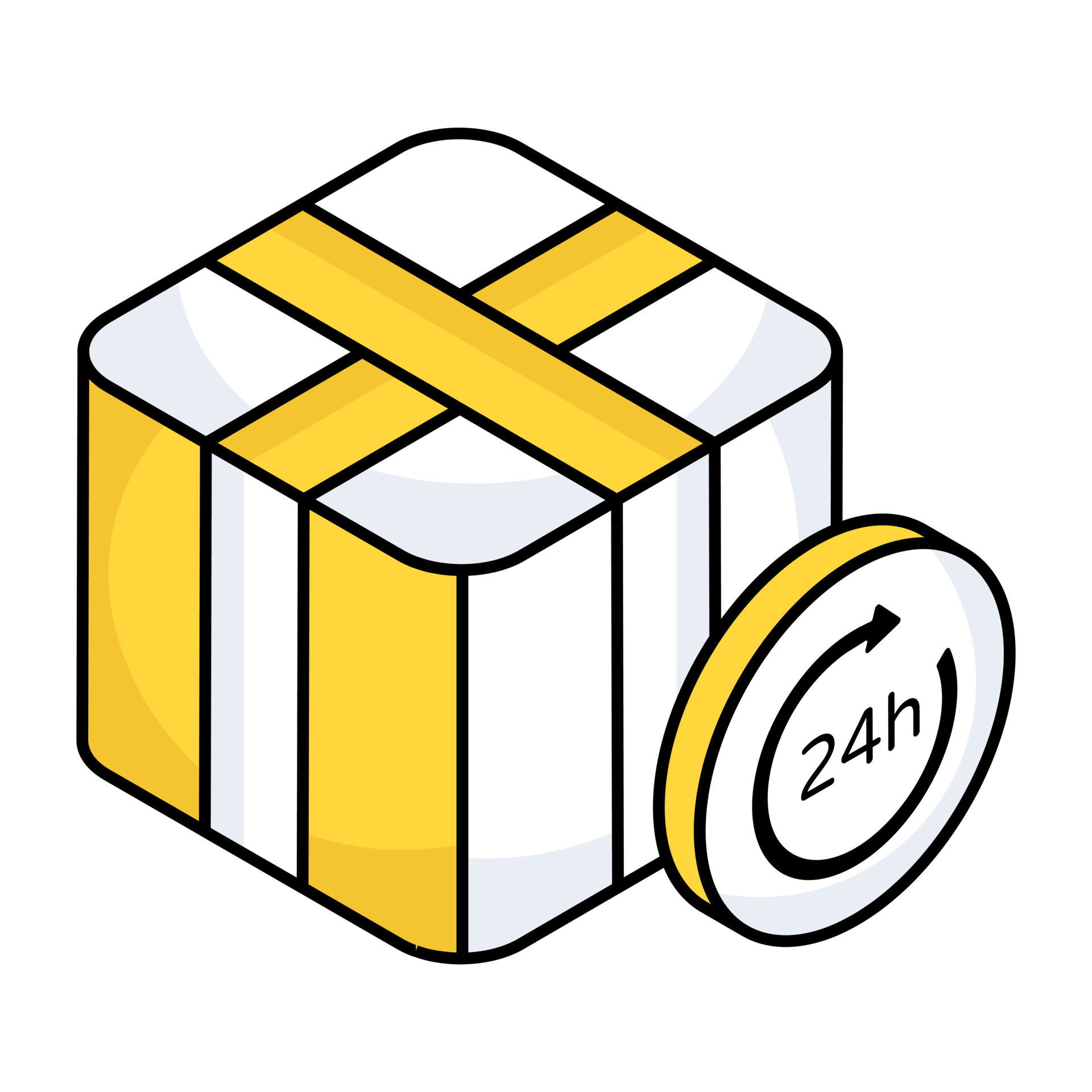 Creative Design Icon Of 24 Hr Delivery Service 23689911 Vector Art At creative-design-icon-of-24-hr-delivery-service-23689911-vector-art-at
