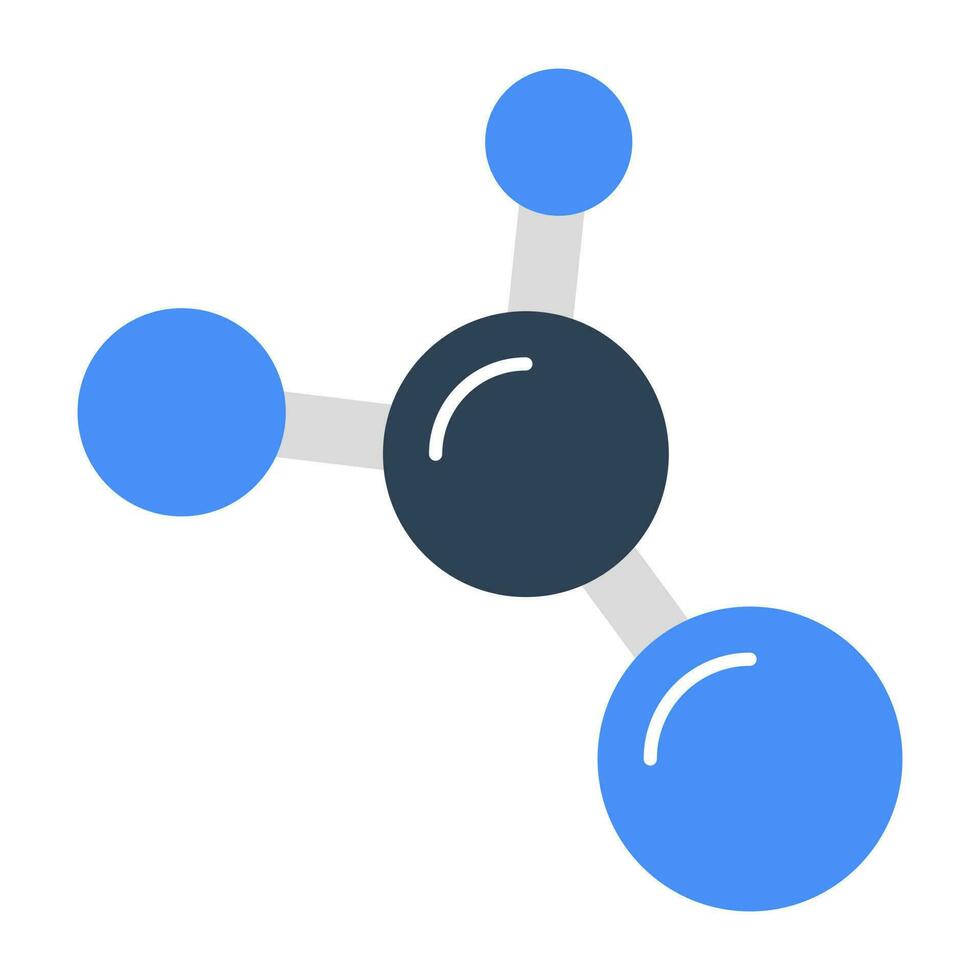Modern design icon of topology vector