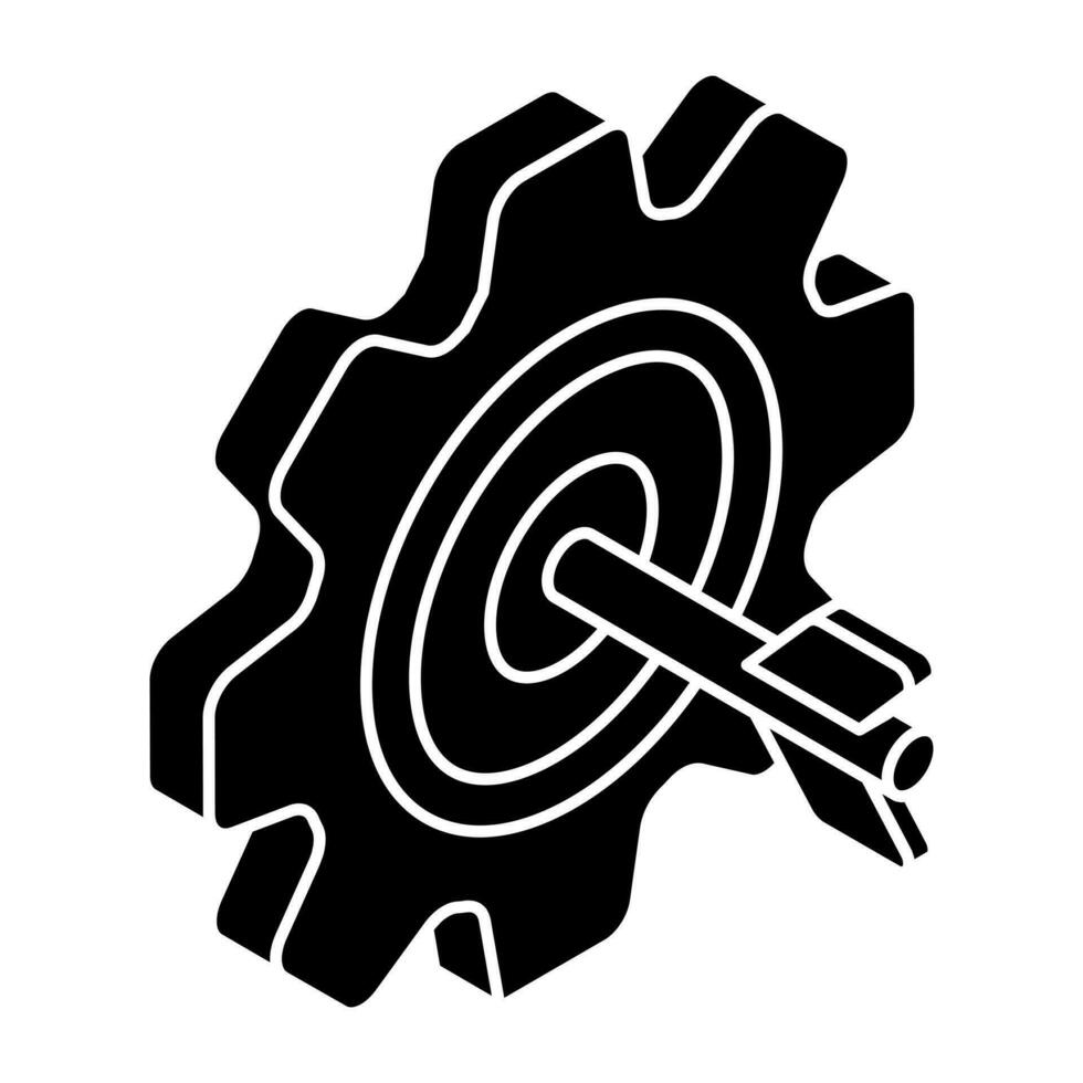 A perfect design icon goal setting 23691148 Vector Art at Vecteezy