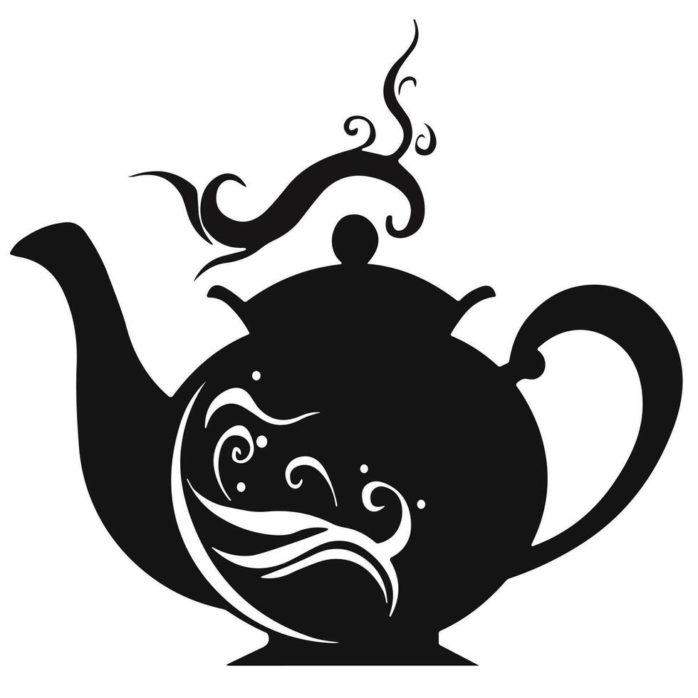 Minimalist Teapot Silhouette 23693013 Vector Art at Vecteezy