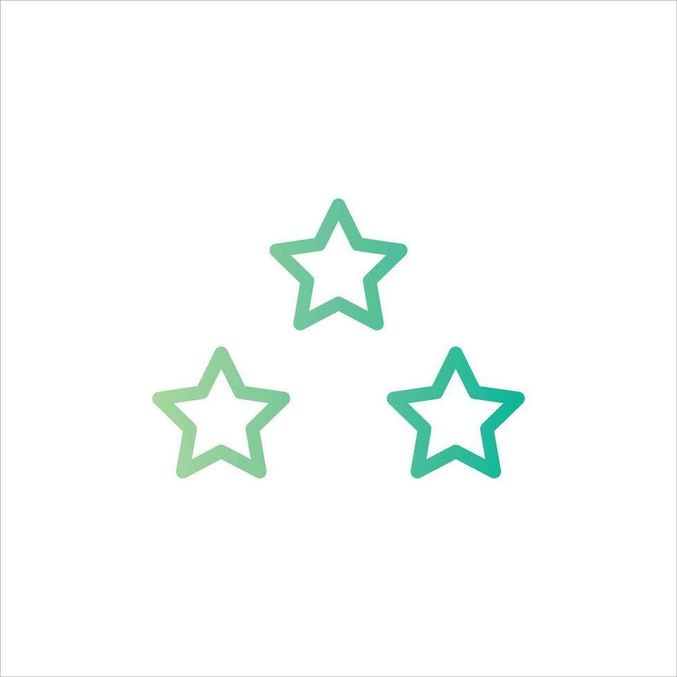 star in flat design style vector
