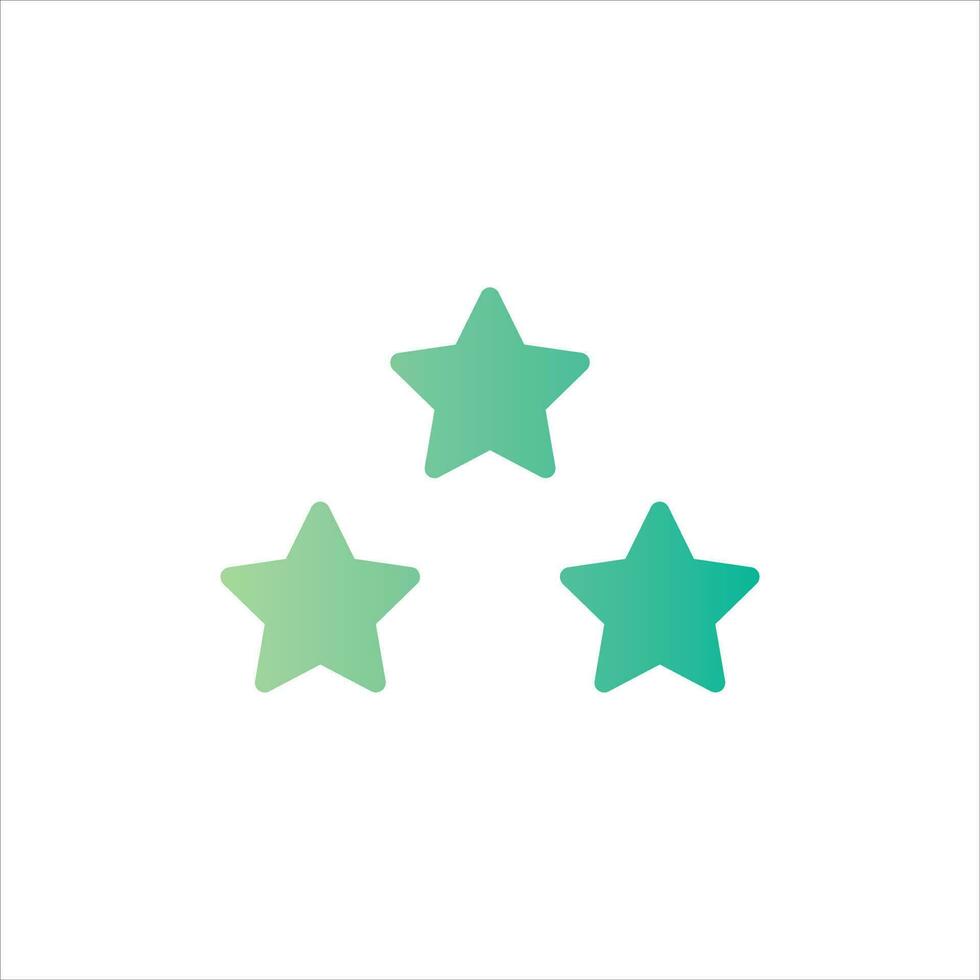 star in flat design style vector