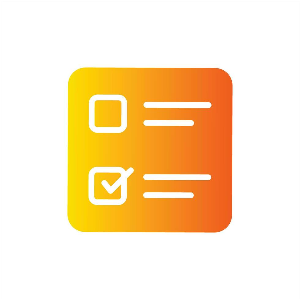checkbox in flat design style vector