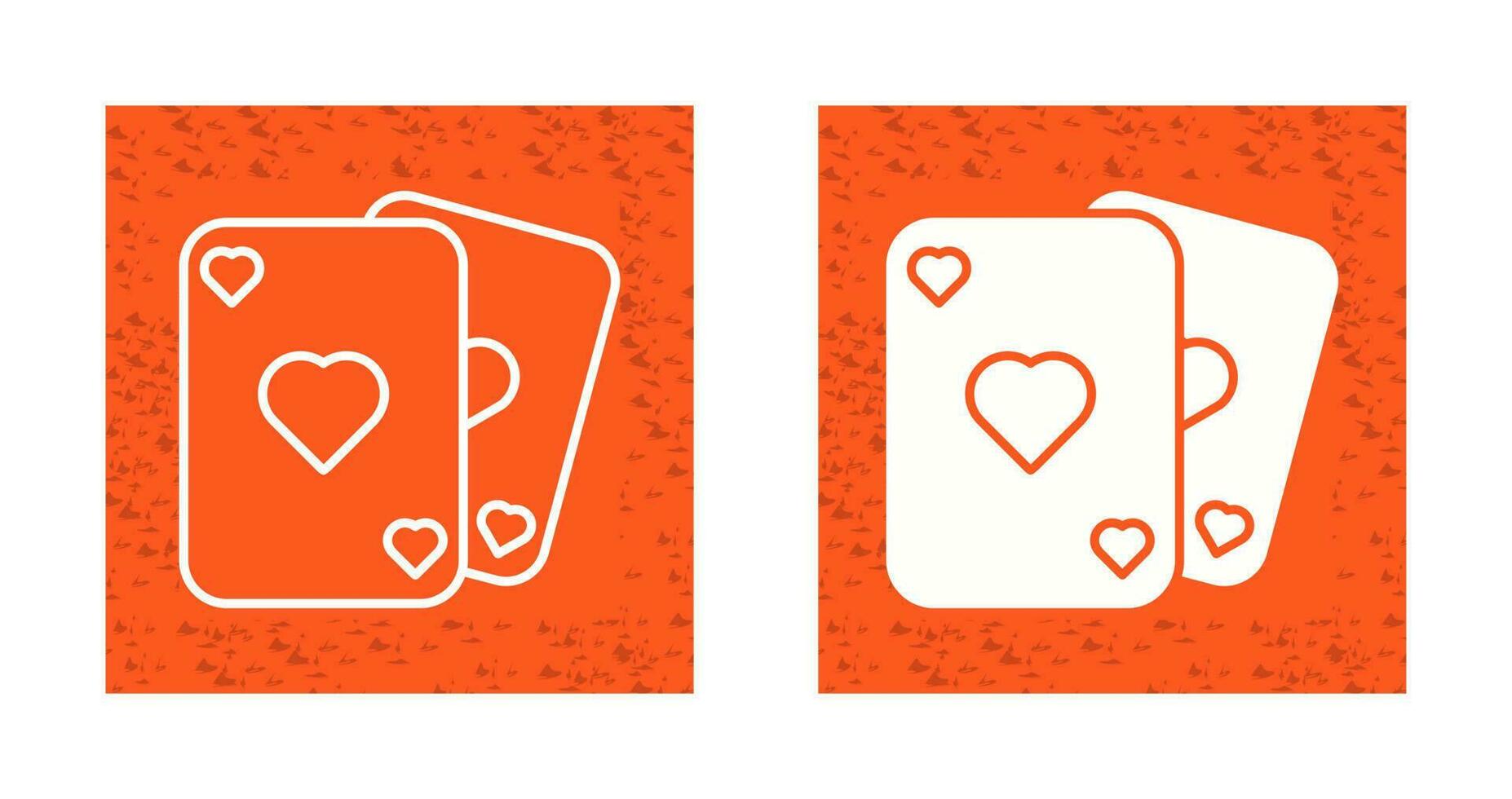 playing cards vector icons