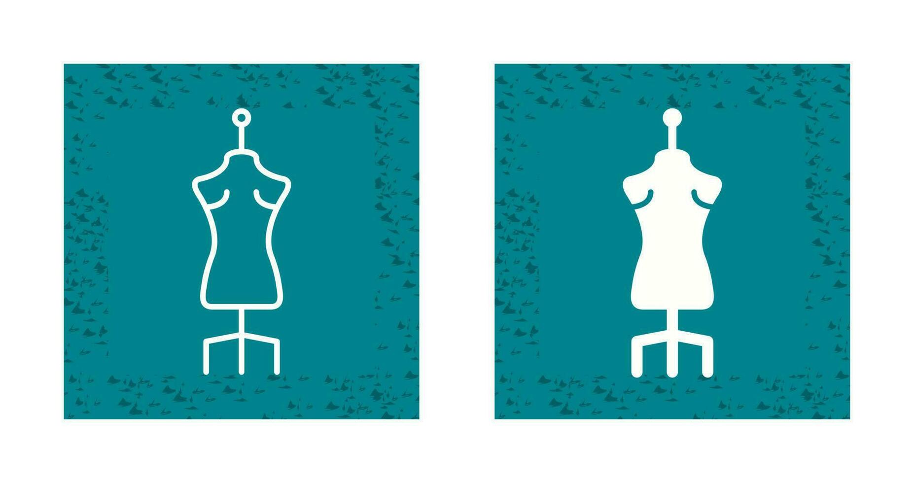 ladies cloth hang vector icon