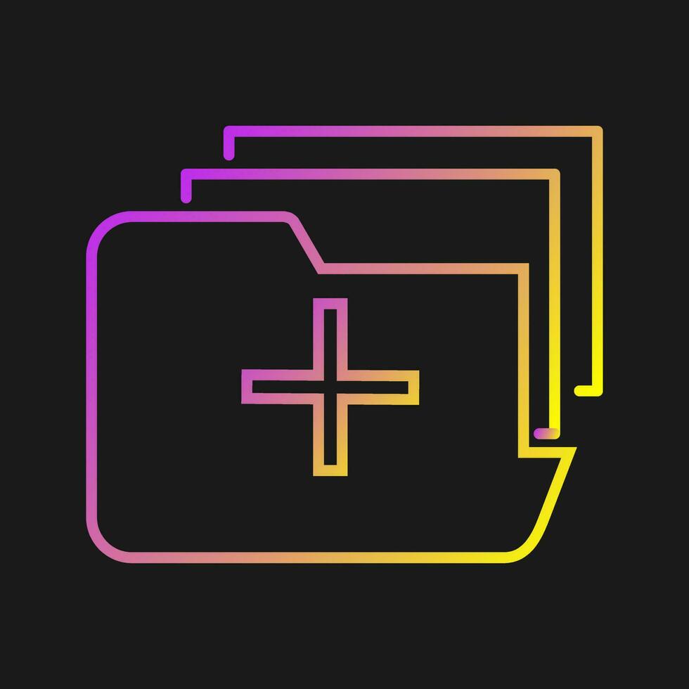 Medical Folder Vector Icon