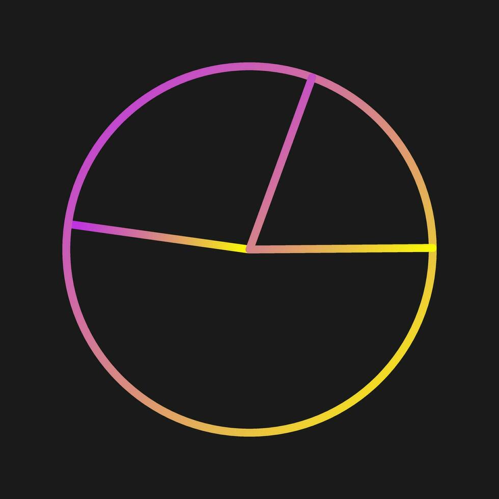 Pie Chart Vector Icon