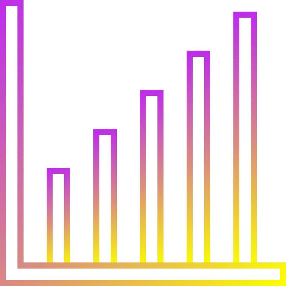 Bar Chart Vector Icon