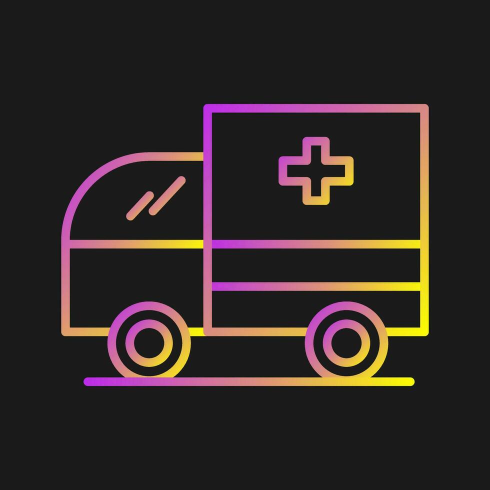 AMBULANCE Vector Icon