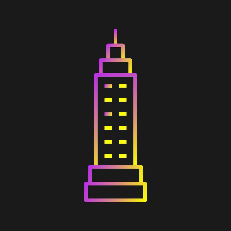 icono de vector de torre