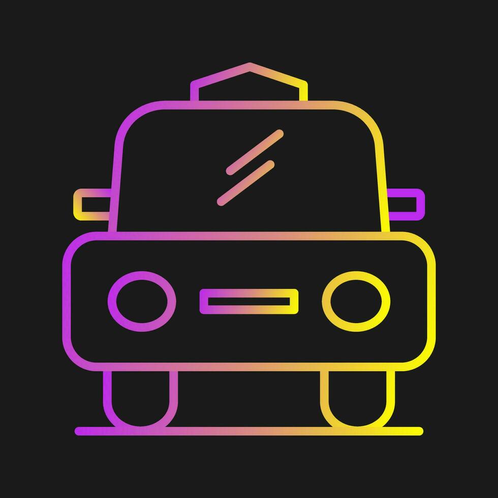 Cab Vector Icon