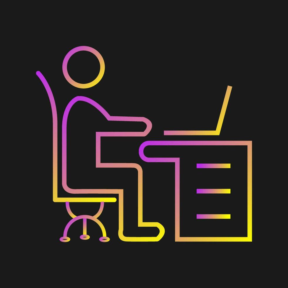 Work Space Vector Icon