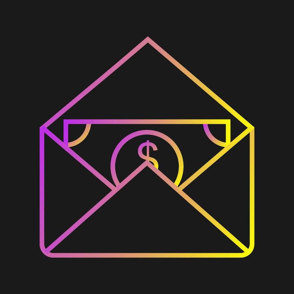 Cash Receiving Vector Icon