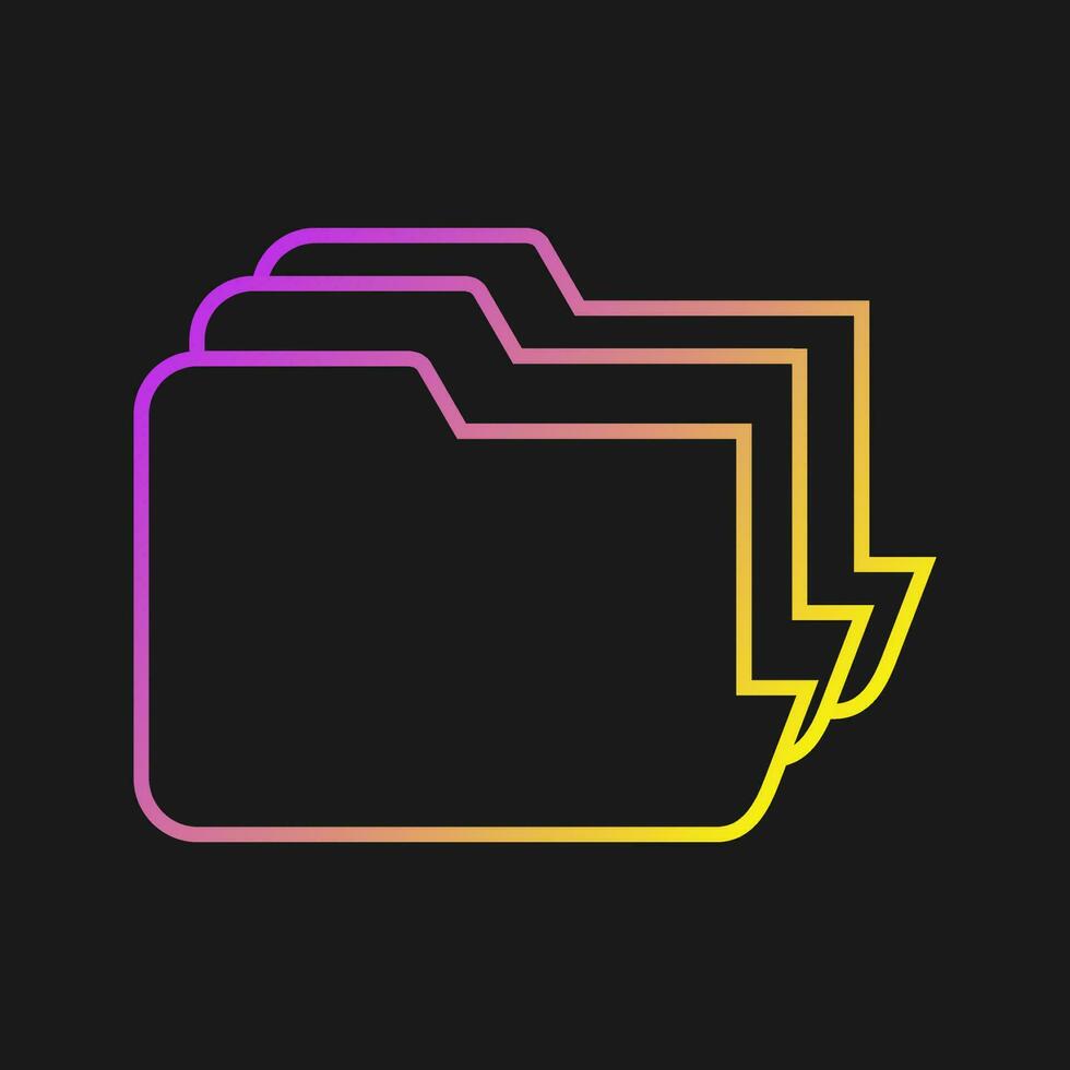 File Management Vector Icon