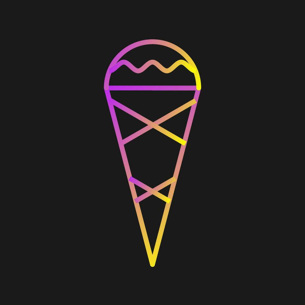 Cone Vector Icon