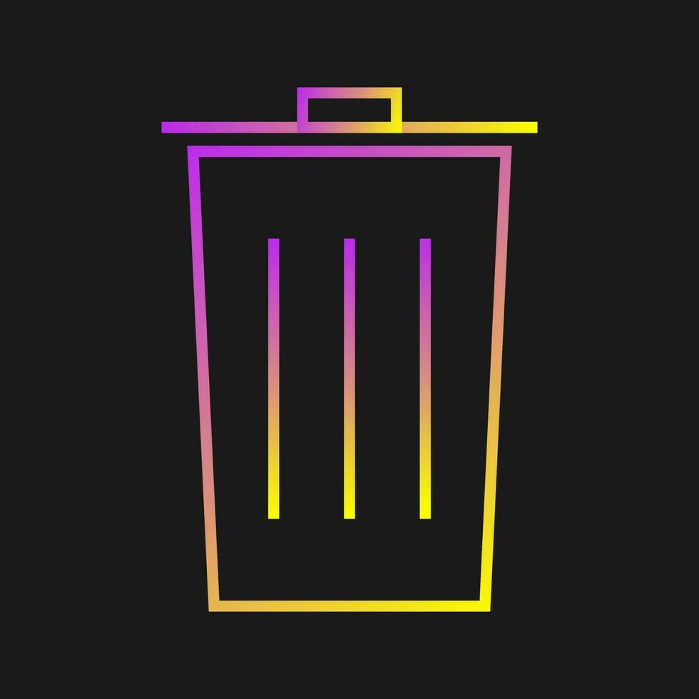 Trash Vector Icon