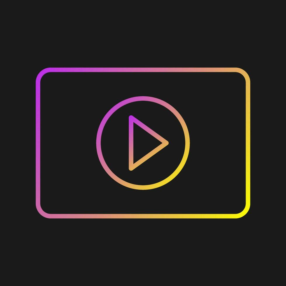 Videos Vector Icon