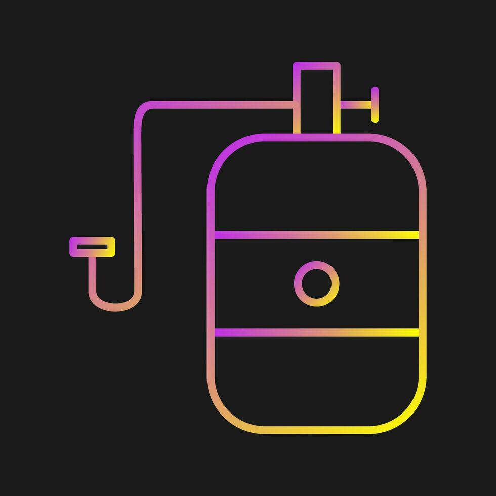 Cylinder Vector Icon