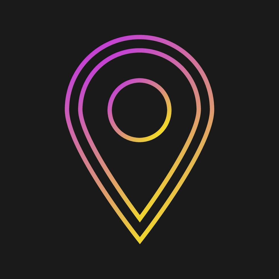 Location service Vector Icon