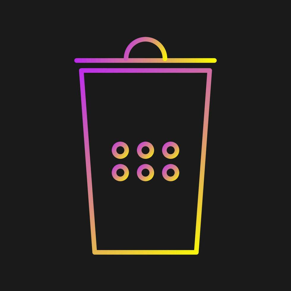 Recycle bin Vector Icon