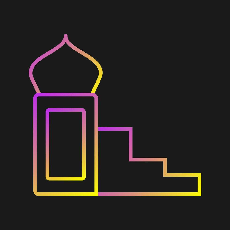 Mimbar Vector Icon
