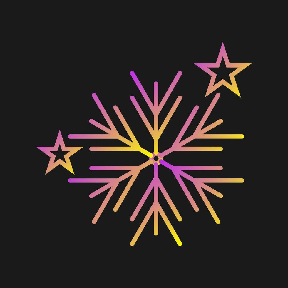 Snowflakes Vector Icon