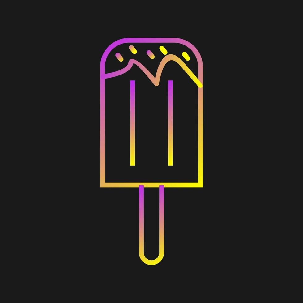 Ice lolly Vector Icon