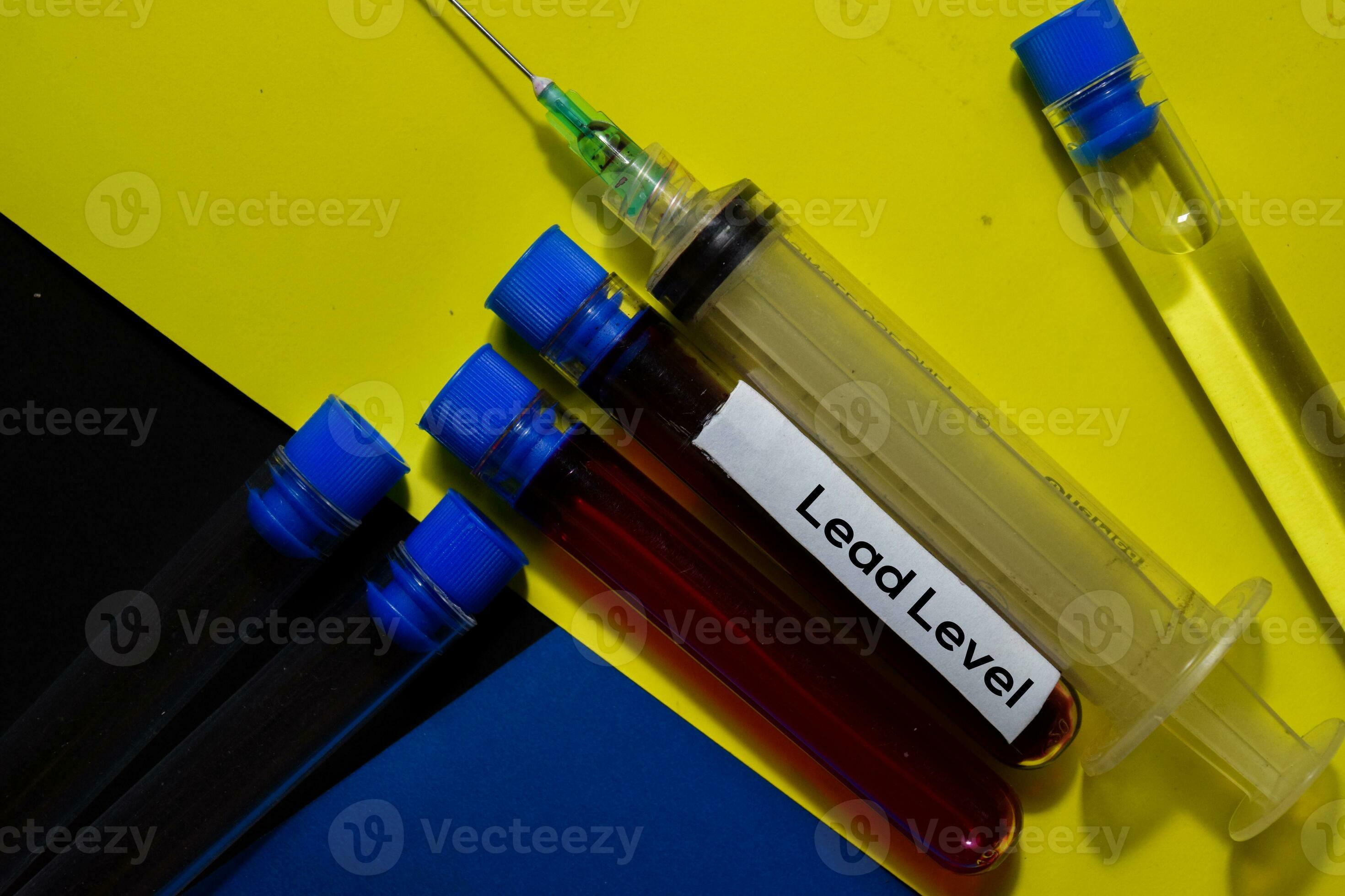 lead-level-text-with-blood-sample-top-view-isolated-on-office-desk-background-healthcare