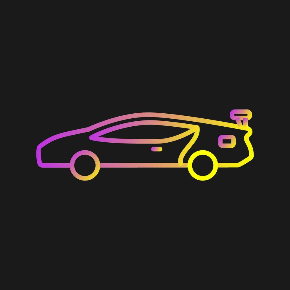 Sports Car Vector Icon