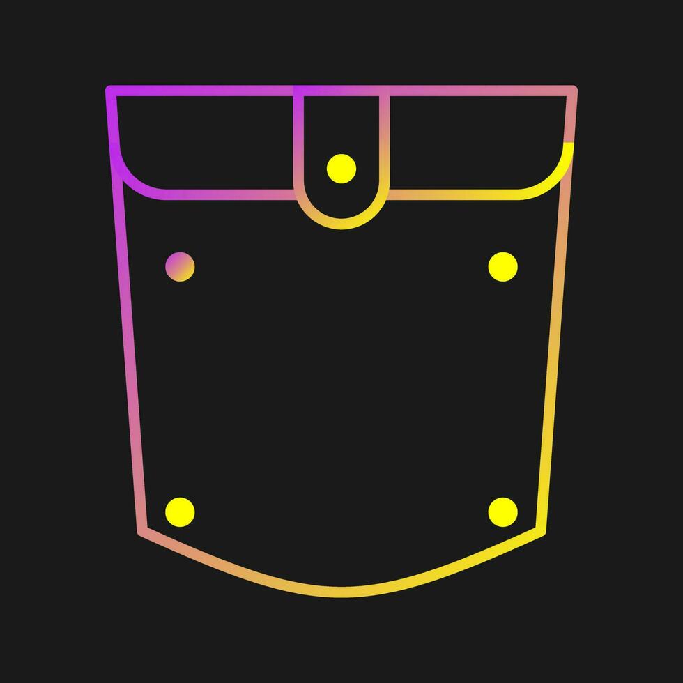 Pocket Square Vector Icon