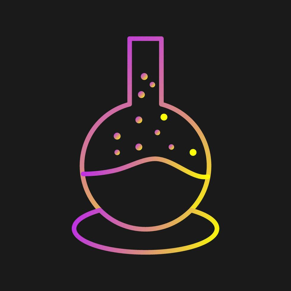 Bubbles from Experiment Vector Icon