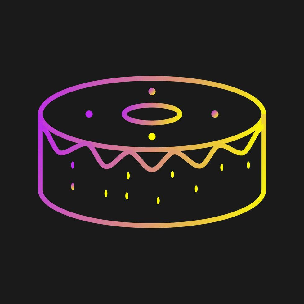 Birthday Cake Vector Icon