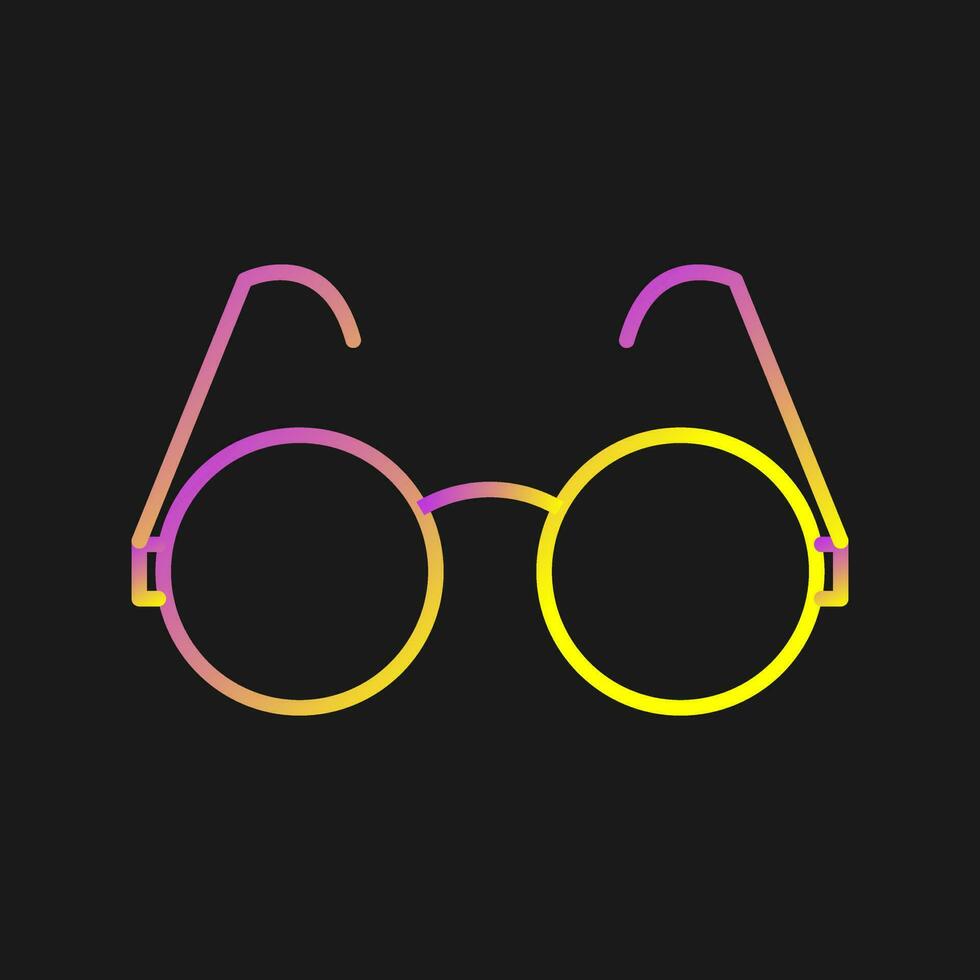 icono de vector de gafas de lectura