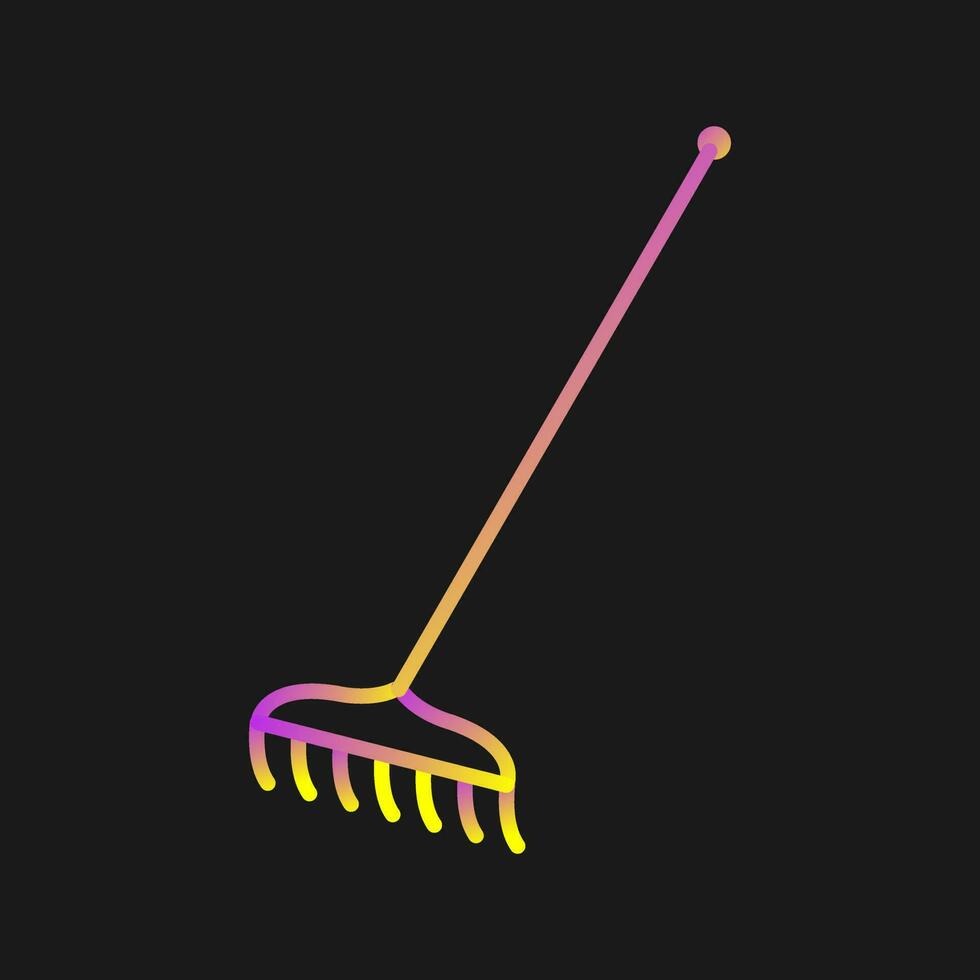 Rake Vector Icon