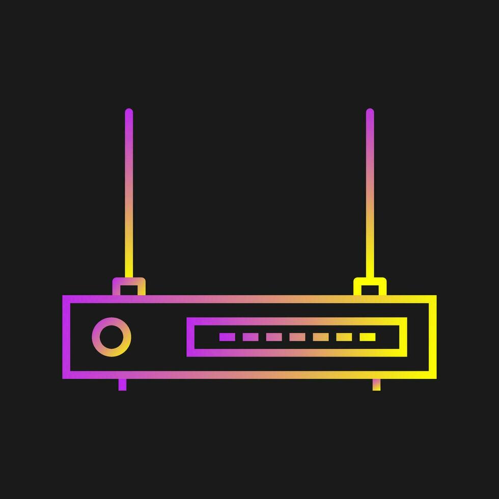 Wifi Router Vector Icon