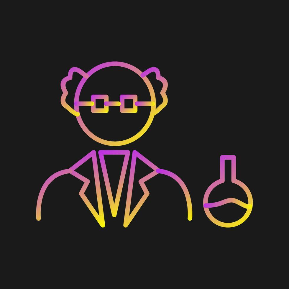 Scientist Vector Icon