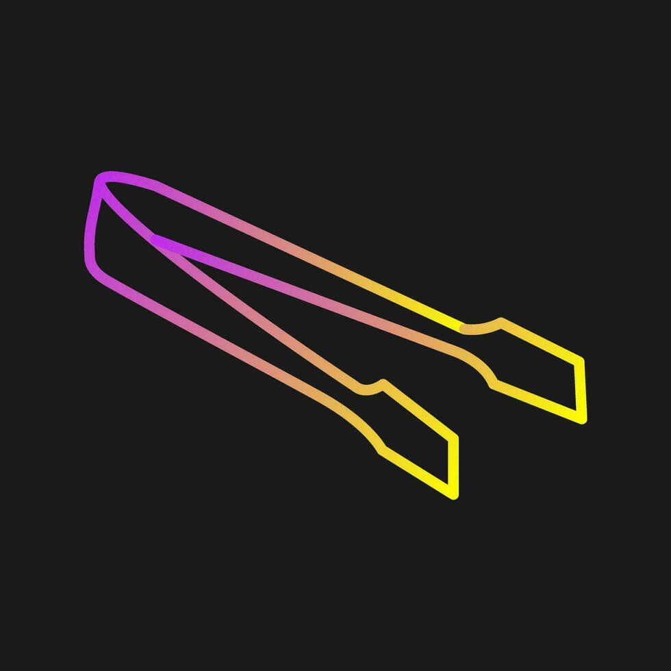 Tongs Vector Icon