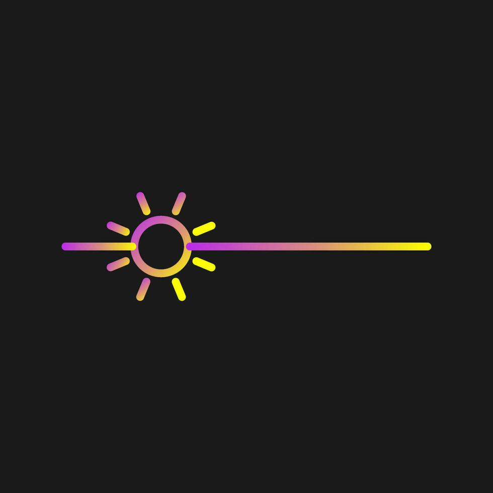 Brightness Vector Icon