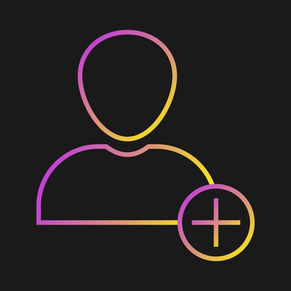 Add Account Vector Icon