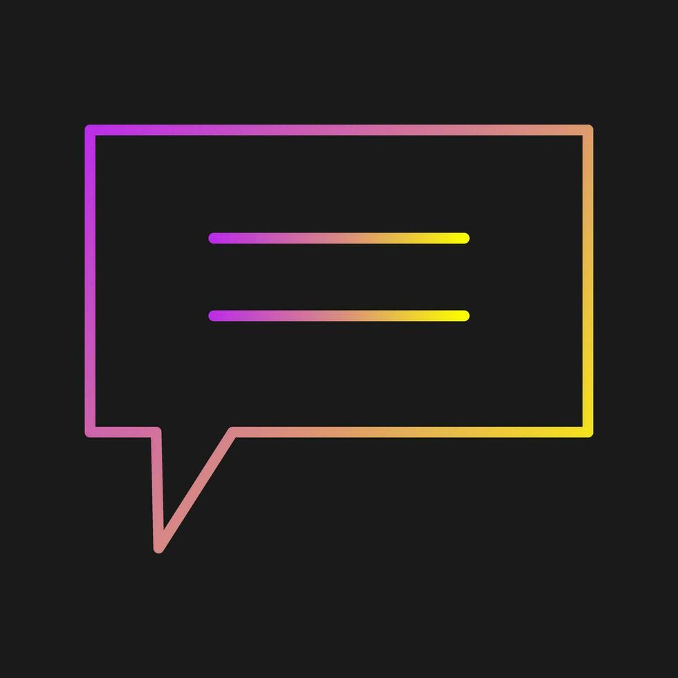 Messaging Vector Icon