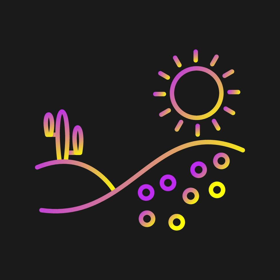 Desert Vector Icon