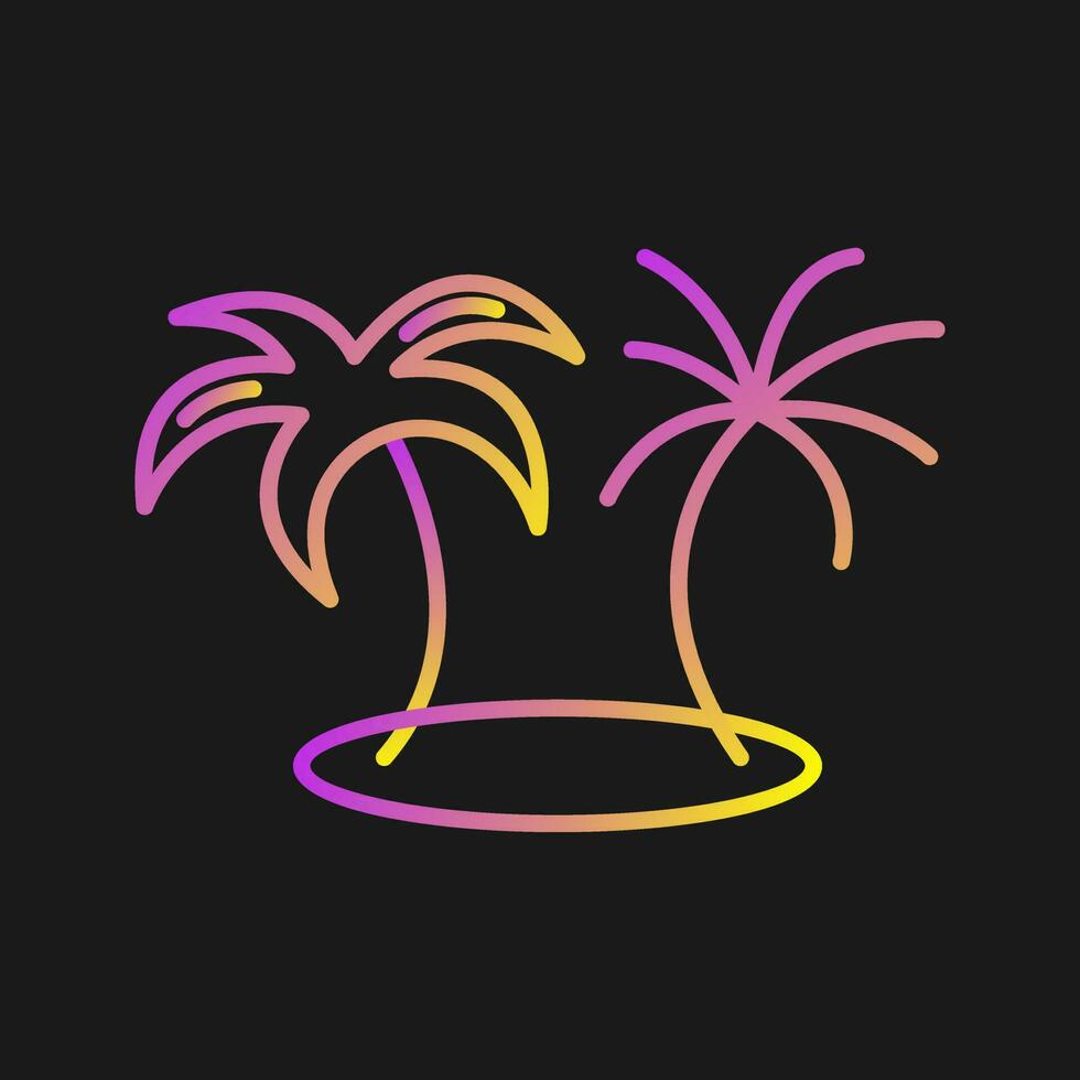 Island Vector Icon