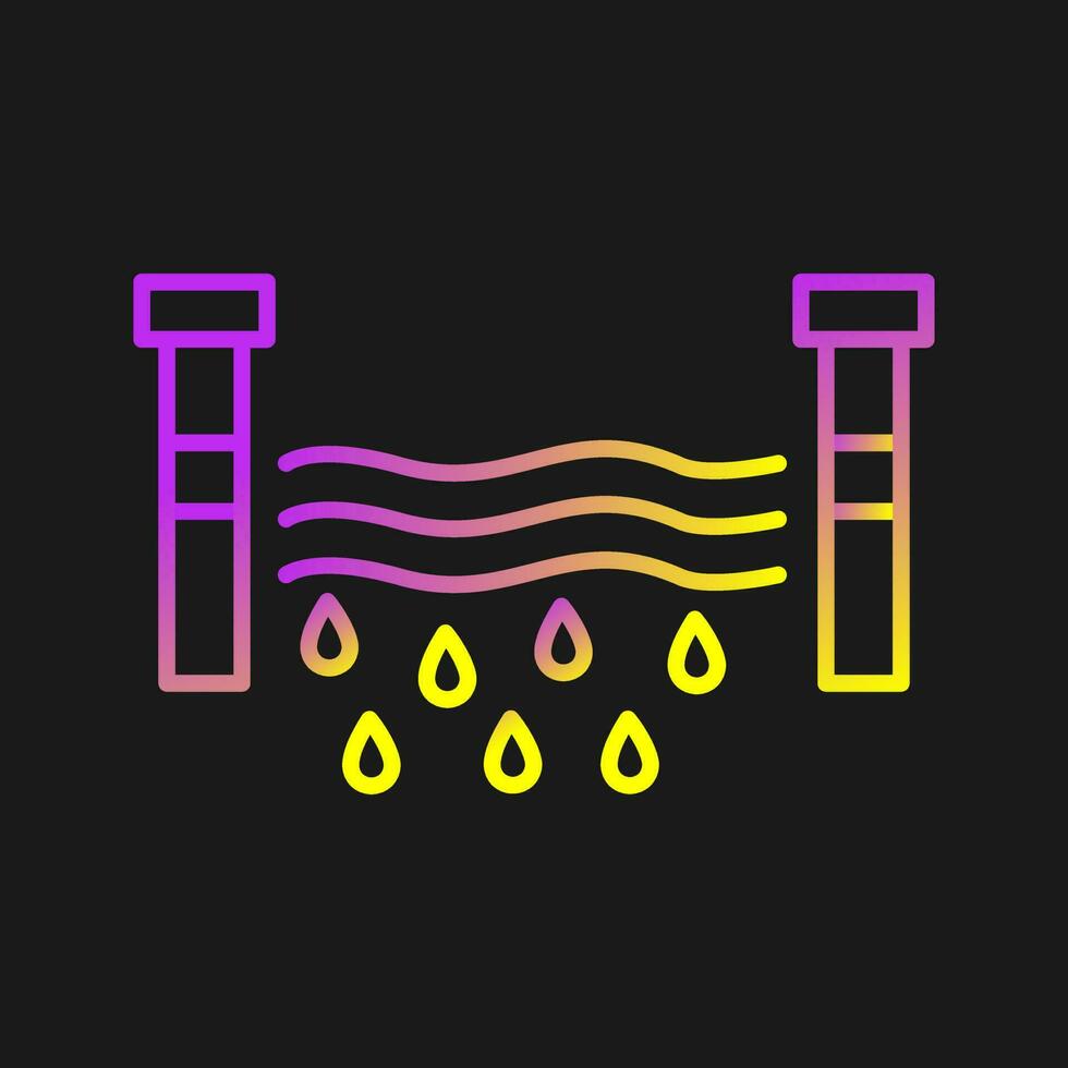 Water Dam Vector Icon
