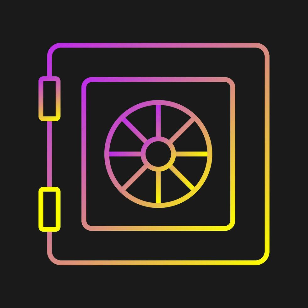 Vault Vector Icon