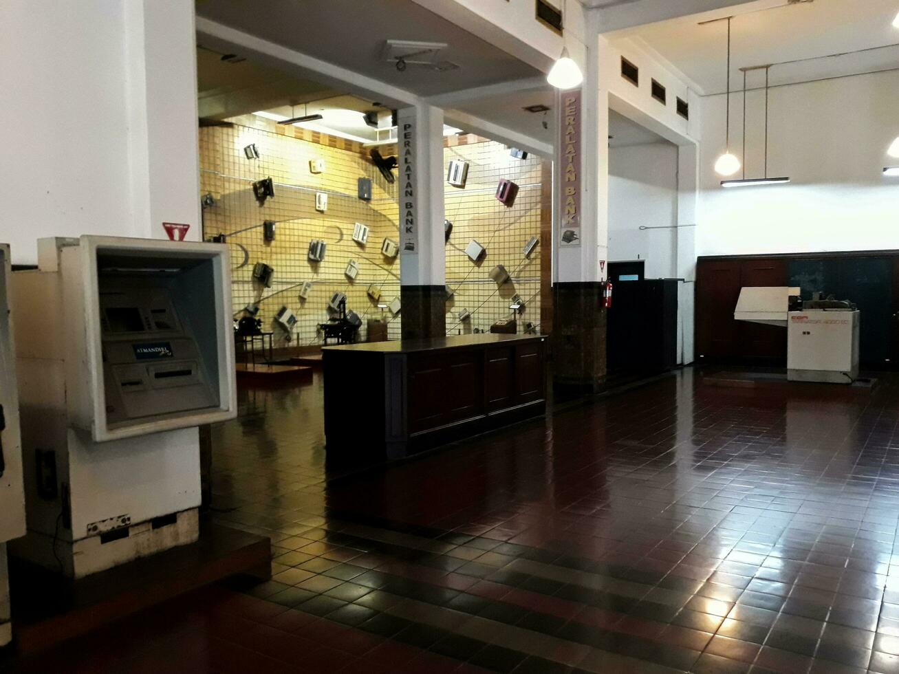 Inside one of the rooms of the Mandiri Museums in Jakarta, Mandiri The museum was opened - JAKARTA, INDONESIA, APRIl 8, 2019 photo