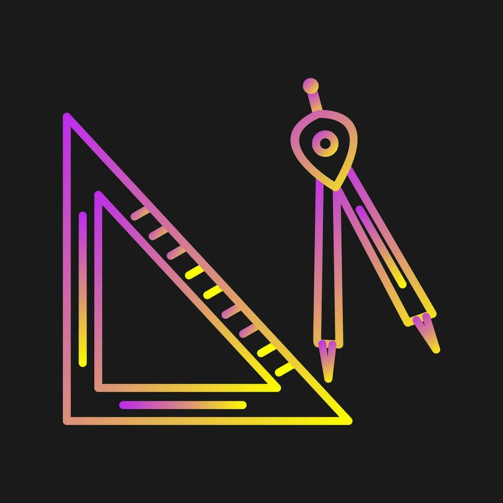 Set Square Vector Icon