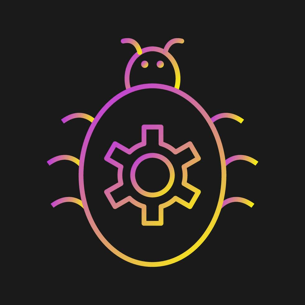 Bug Fixing Vector Icon