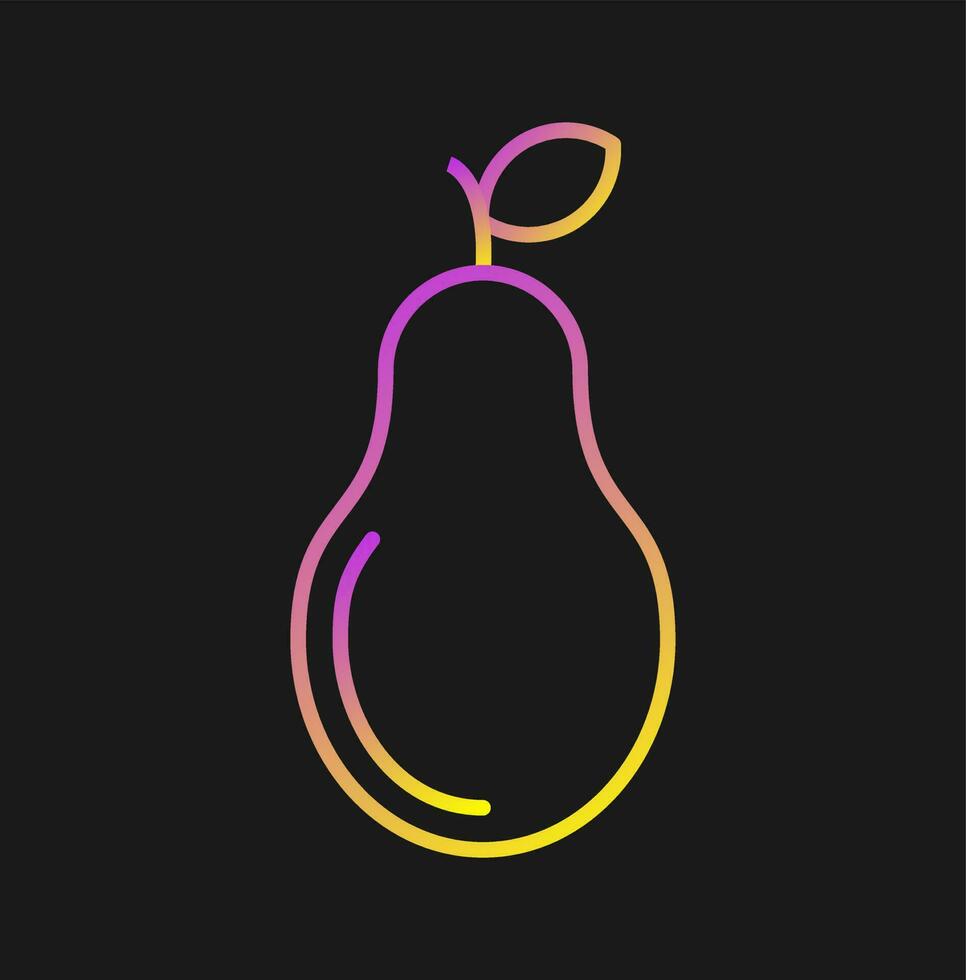 Pear Vector Icon